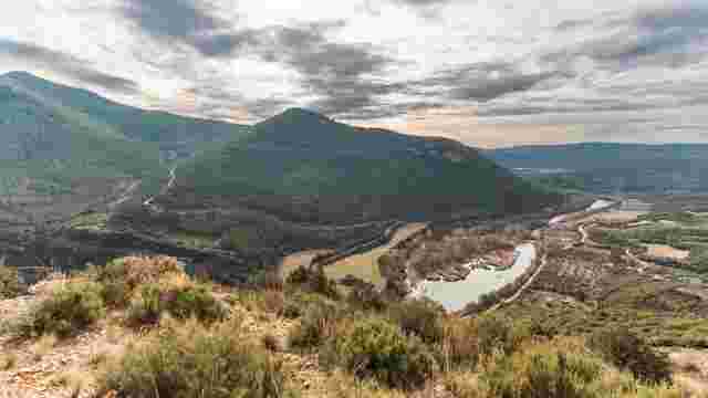Foz Verde del río Aragón