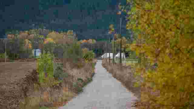 Branch line to the Irati Nature Trail Agoitz-Villabeta