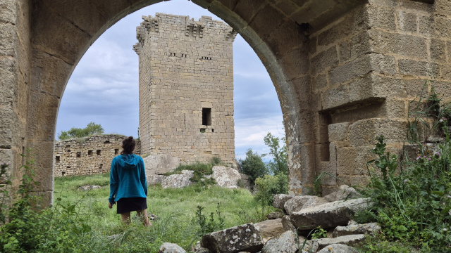 itinéraire CIRCULAIRE du CHÂTEAU DE ROITA
